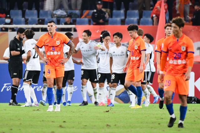 【亚冠】水沼宏太制胜克雷桑中柱 泰山0比1横滨水手